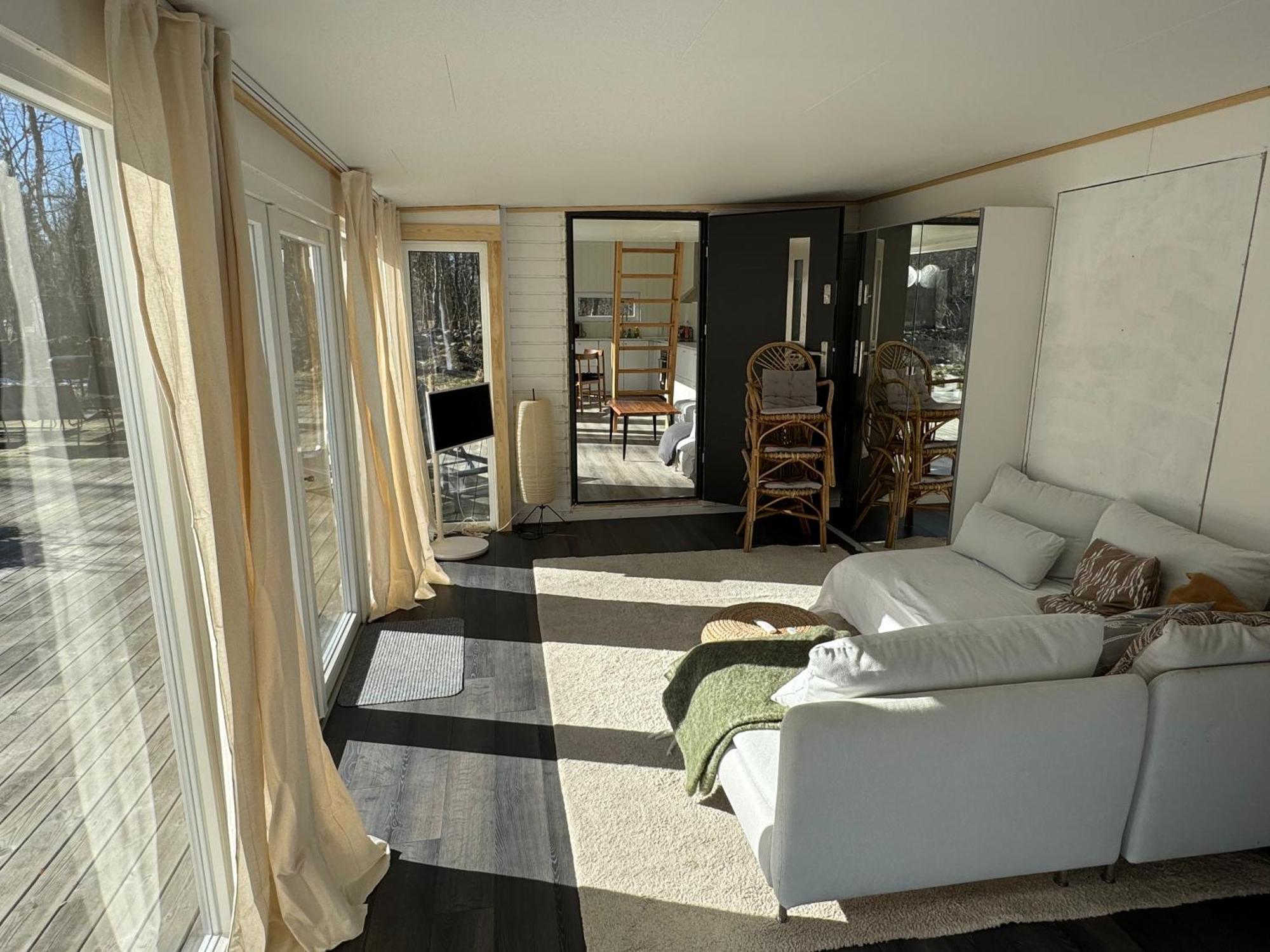 Cabin In The Forest With Spa Bath Västra Torup Exterior photo